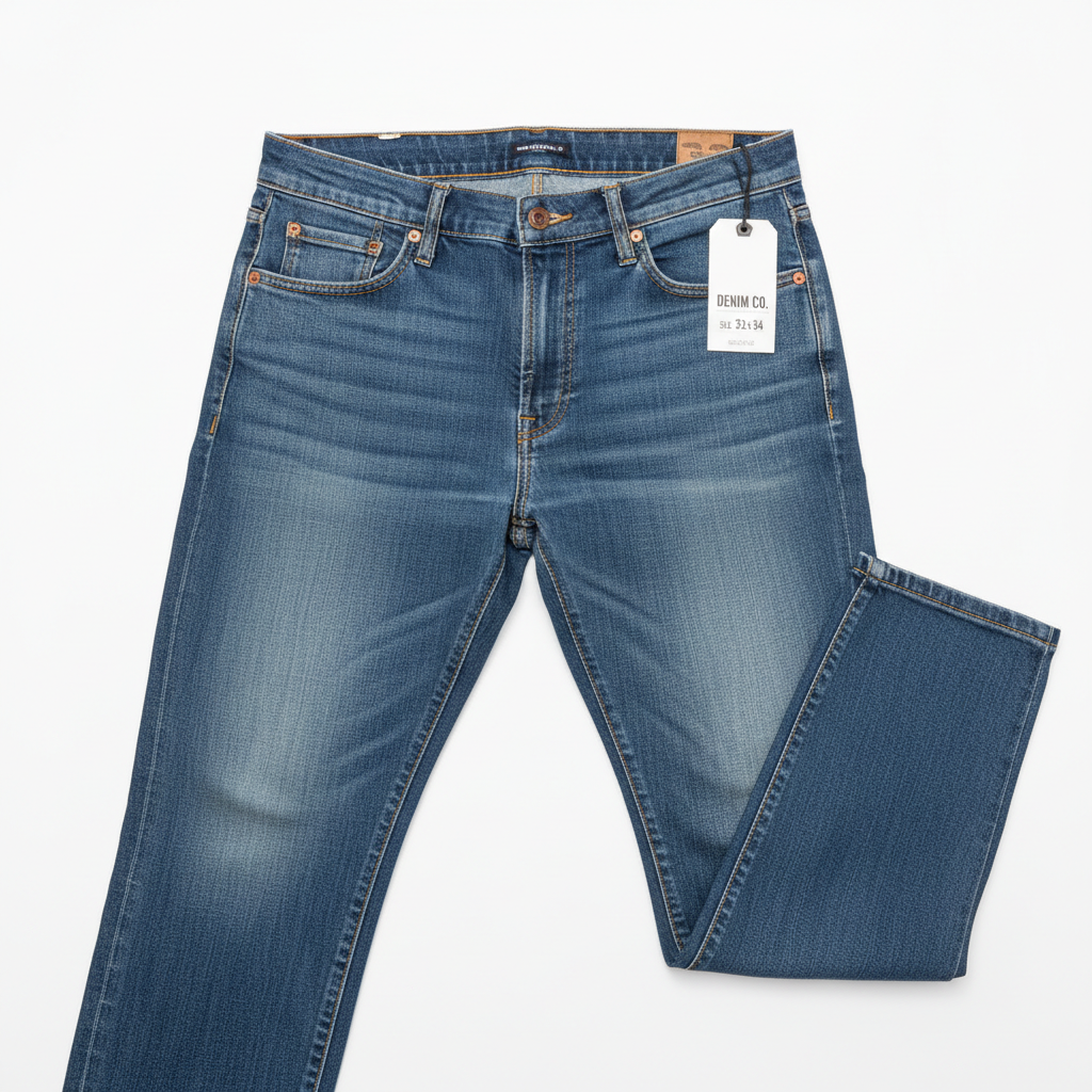 Classic Blue Denim Jeans